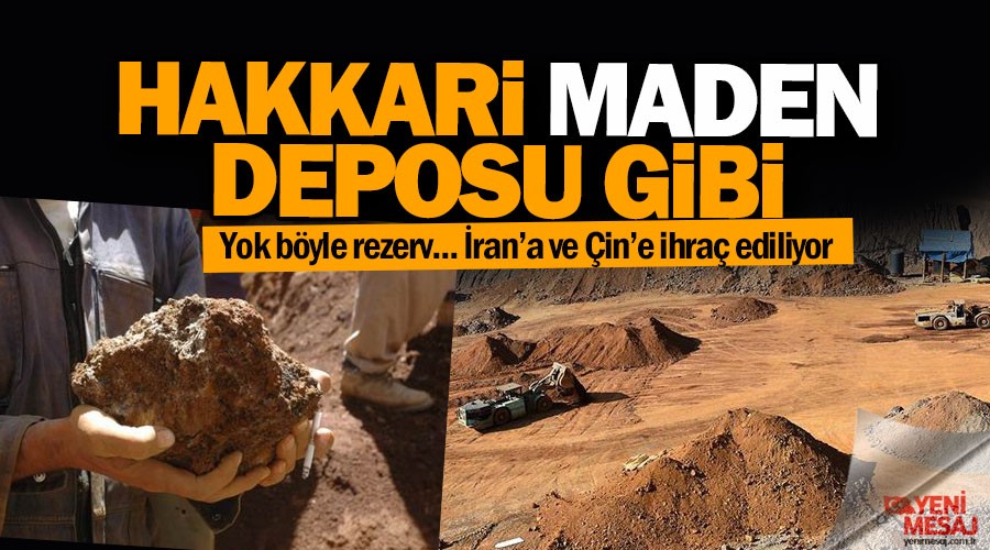 Hakkari maden deposu