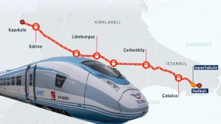 Halkal�-Kap�kule tren hatt�na elektrik verilecek