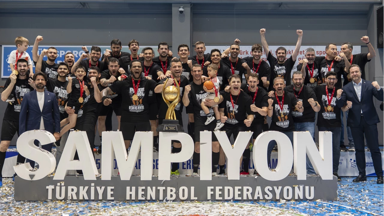 Hentbol Erkekler Sper Ligi ampiyonu Beikta