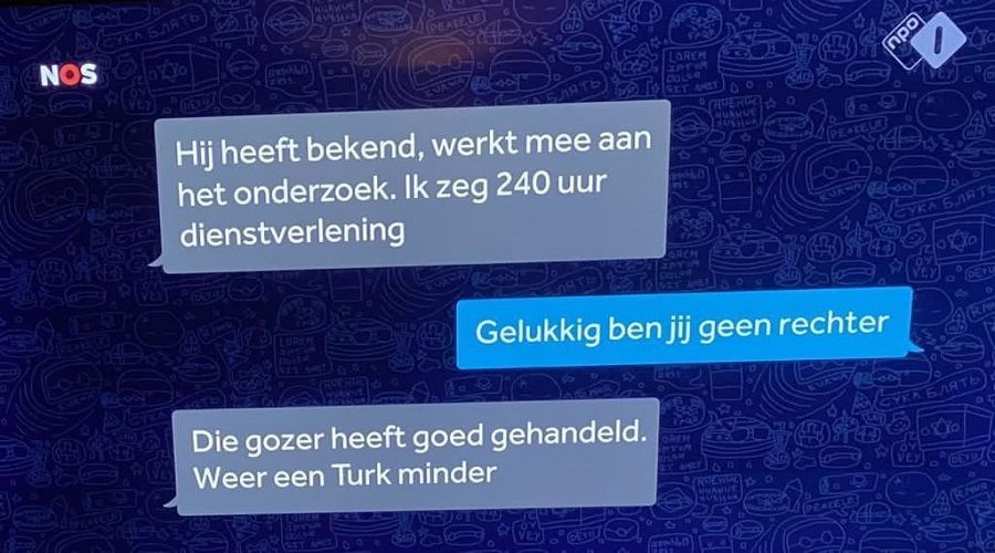 Hollanda polisi Türklerden özür diledi