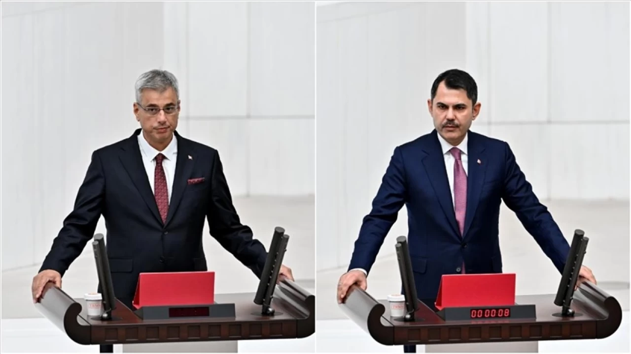 İki yeni bakan TBMM Genel Kurulunda yemin etti