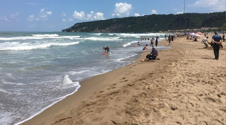 İnkumu plajında denize girmek yasaklandı