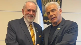 �srail ana muhalefet lideri Lapid'den "B�y�k �srail" fikrine destek