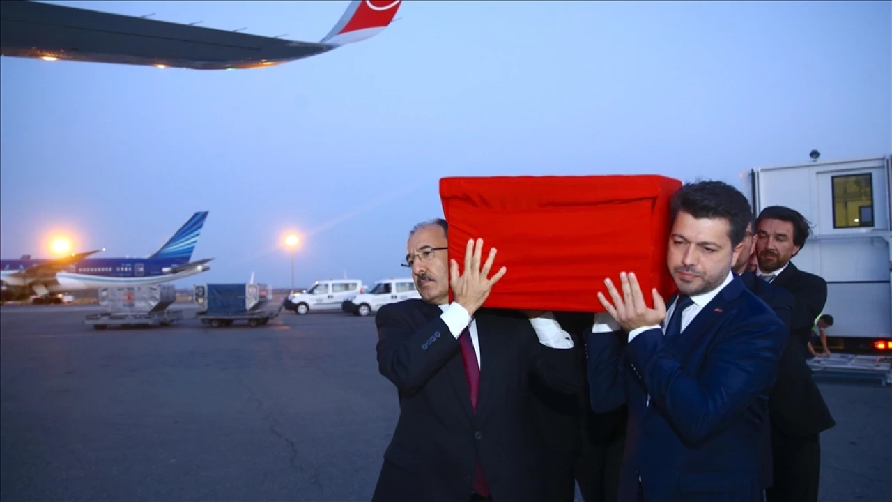 İsrail askerlerince öldürülen Eygi'nin naaşı İstanbul'a geldi