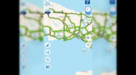 İstanbul trafiği rekor kırdı