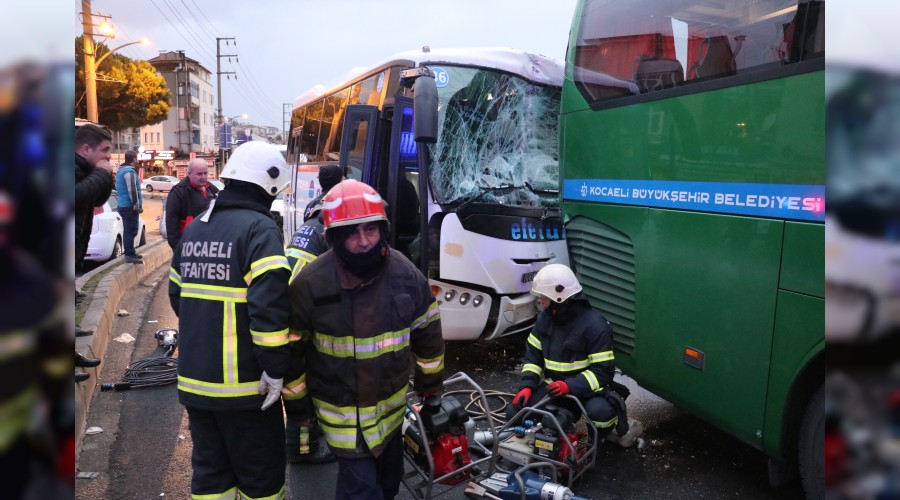 Kalp krizi geçiren sürücü kaza yaptı