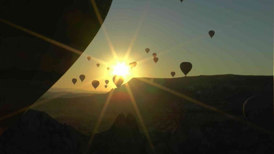 Kapadokya'yı ilk 6 ayda 258 bin 914 kişi kuşbakışı izledi