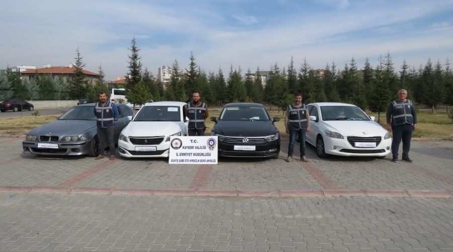 Kayseri'de 'change oto' operasyonu