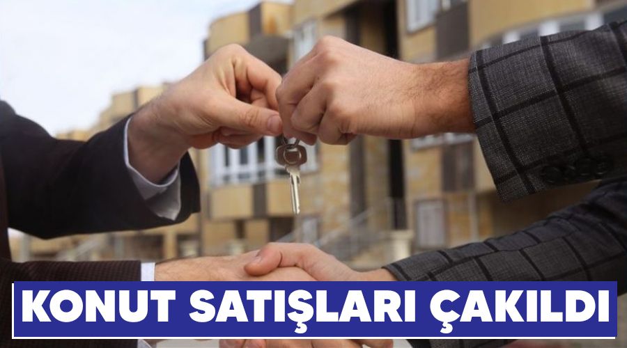 Konut sat��lar� �ak�ld�