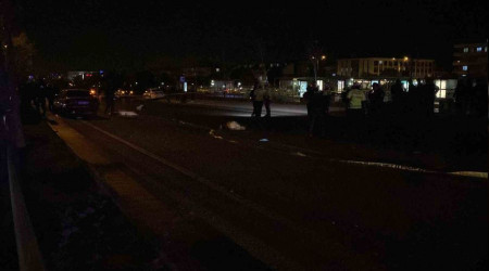 Konya'da korkun kaza, otomobil yayalara arpt: 5 l, 5 yaral