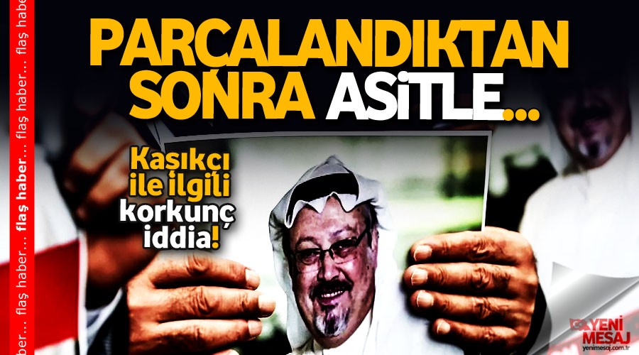 Korkunç Kaşıkçı iddiası! Parçalandıktan sonra...