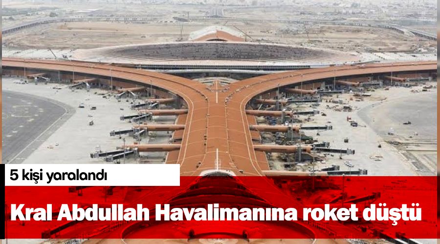 Kral Abdullah Havalimanına roket düştü
