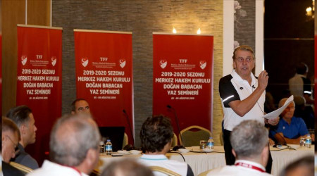 Kritik maçlar öncesi hakemlere uyarı