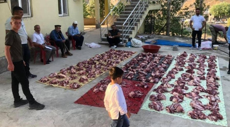 Kurban eti işte böyle "paylaşılır"