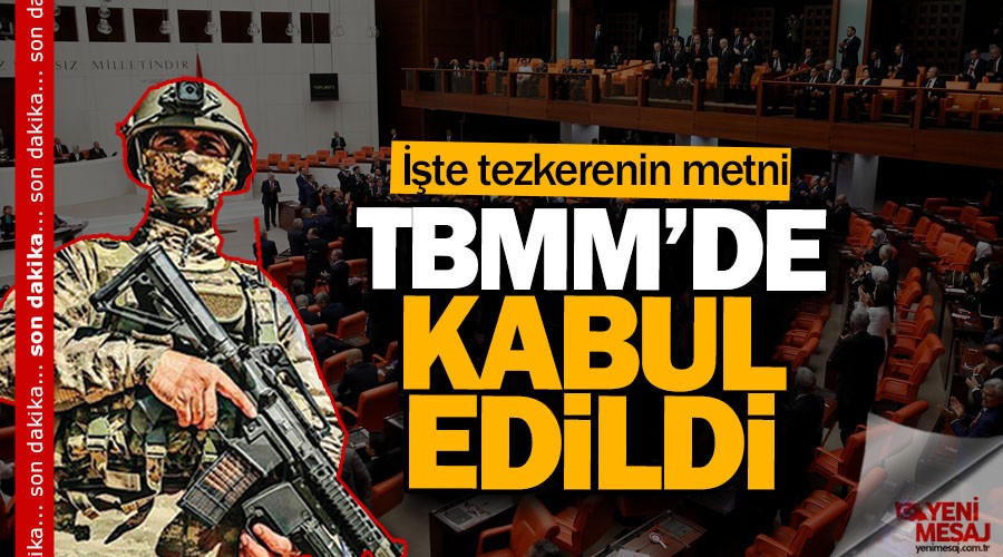 Libya için acil tezkere
