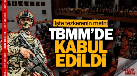Libya için acil tezkere