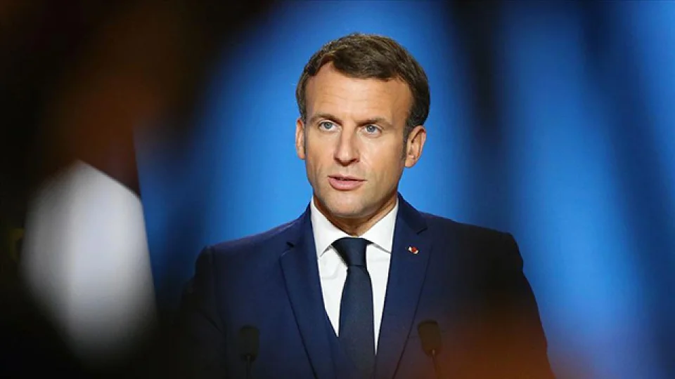 Macron'dan L�bnan ile �srail aras�ndaki ate�kese destek