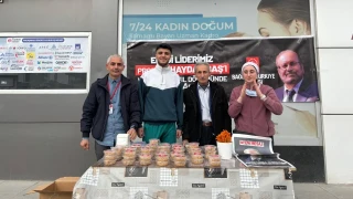 Meltem Hastanesi'nde Prof. Dr. Haydar Ba�'a vefa: Dualar ve helva ikram�