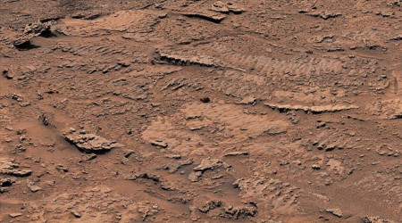 NASA'nn uzay arac Curiosity, Mars'ta kurumu gl izlerine rastlad