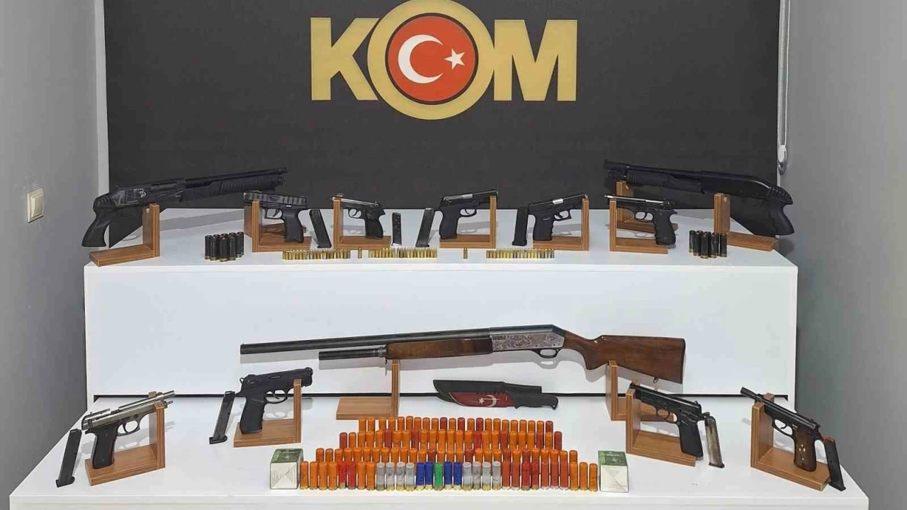 Niğde'de ruhsatsız silah operasyonu