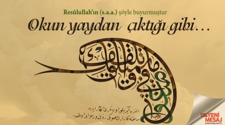 Okun yaydan çıktığı gibi…