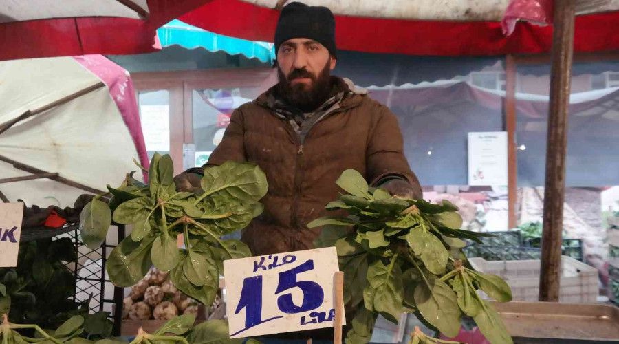 Olumsuz hava �artlar� �spanak fiyatlar�n� ikiye katlad�