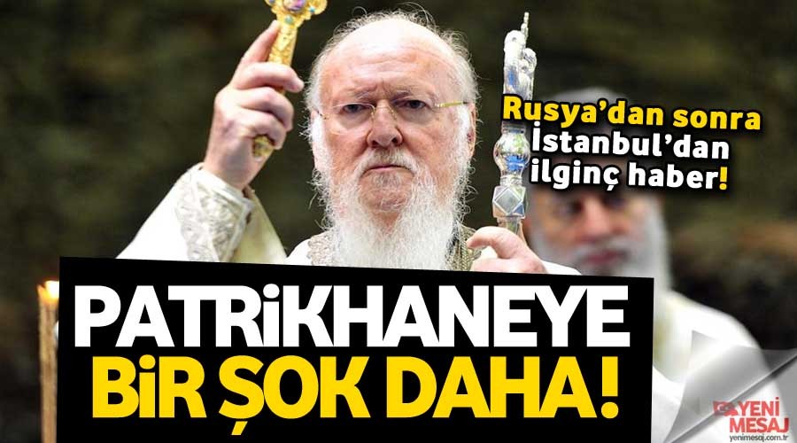 Patrikhaneye �ok su� duyurusu