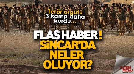 PKK, Sincar'ı kamplarla dolduruyor