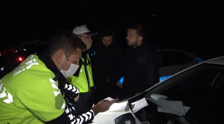Polise ilginç serzeniş