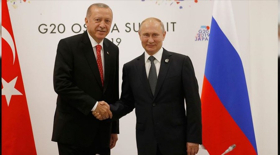 Putin ile gren Erdoan: S-400 mutabakatnda aksama yok!