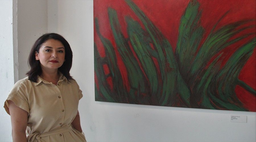 Resim sergisiyle g�ndeme dikkat �ekti