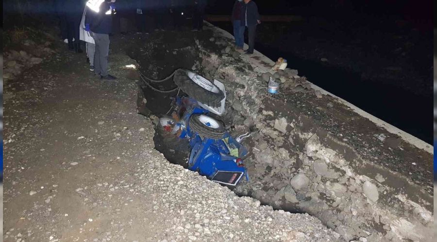 Samsun'da traktör kazası: 2 ölü, 1 yaralı