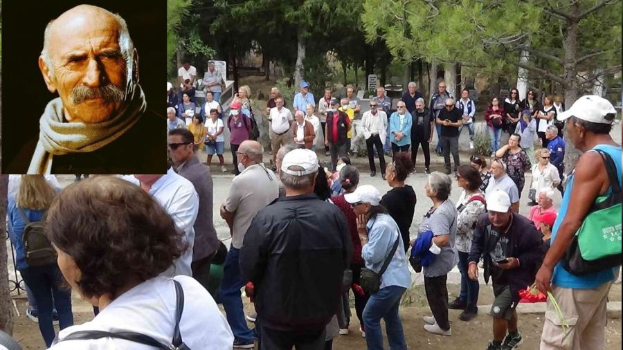 Sanat�� Tuncel Kurtiz, vefat�n�n 9. y�l�nda kabri ba��nda an�ld�