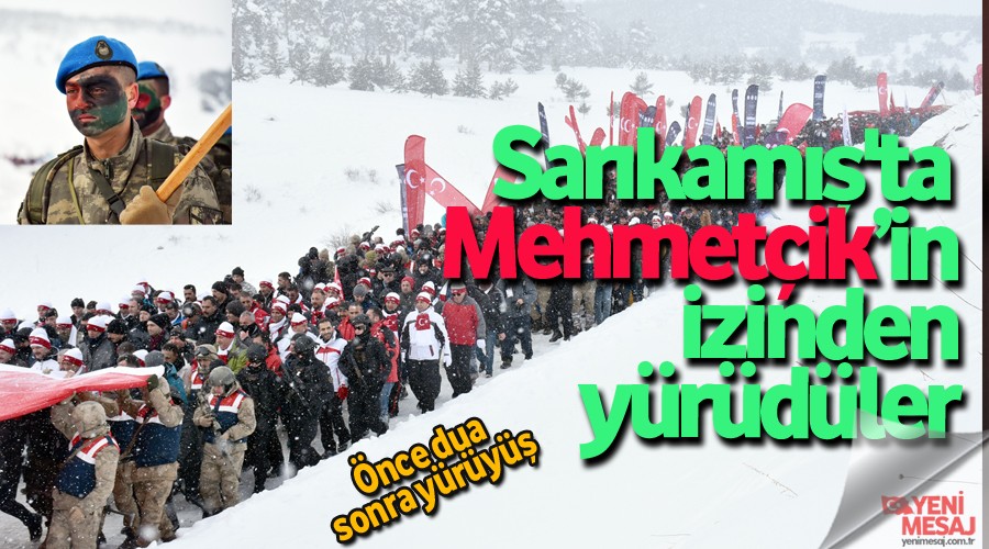 Sarkam'ta Mehmetik'in izinden yrdler