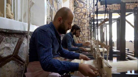 Siirt'te şal-şepik kumaşına ilgi arttı
