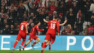 S�rr� soyunma odas�: Romanya zaferi b�yle geldi