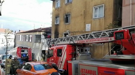 Şişli'de yangın paniği