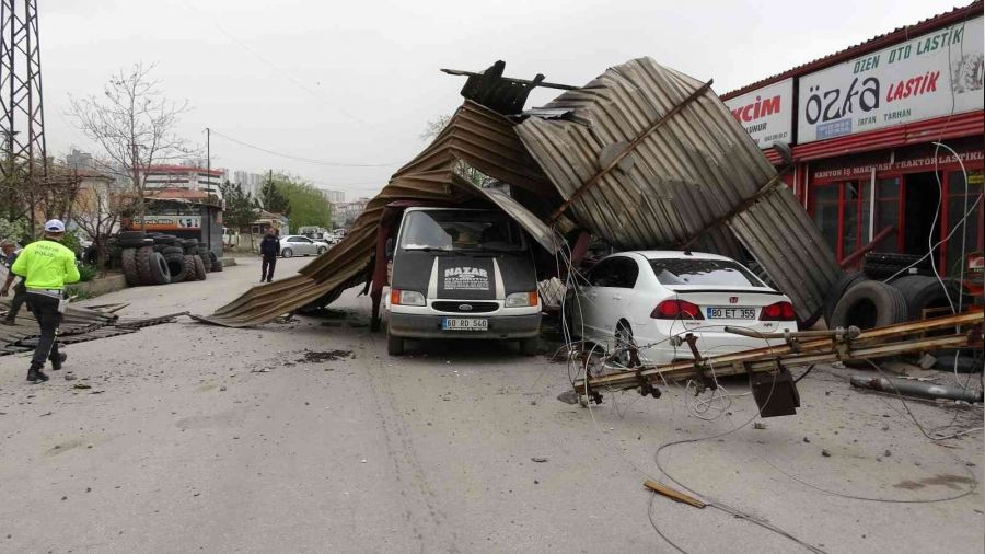 Tokat'ta f�rt�na �at�lar� u�urdu