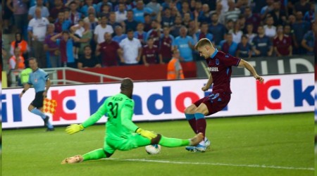 Trabzonspor sezonun ilk galibiyetini ald