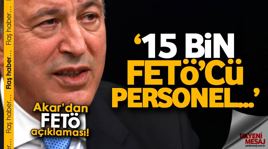 TSK, 15 bin FETÖ'cü personel ihraç etti