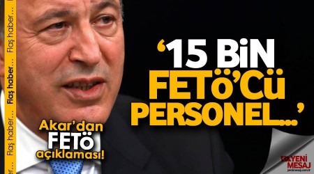 TSK, 15 bin FETÖ'cü personel ihraç etti