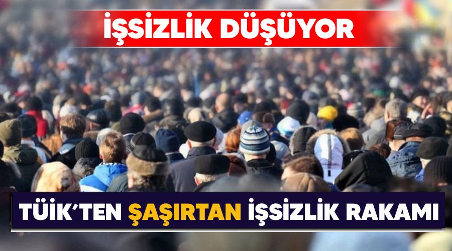 T��K'ten �a��rtan i�sizlik rakam�