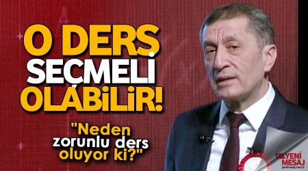 Yabancı dil seçmeli olabilir