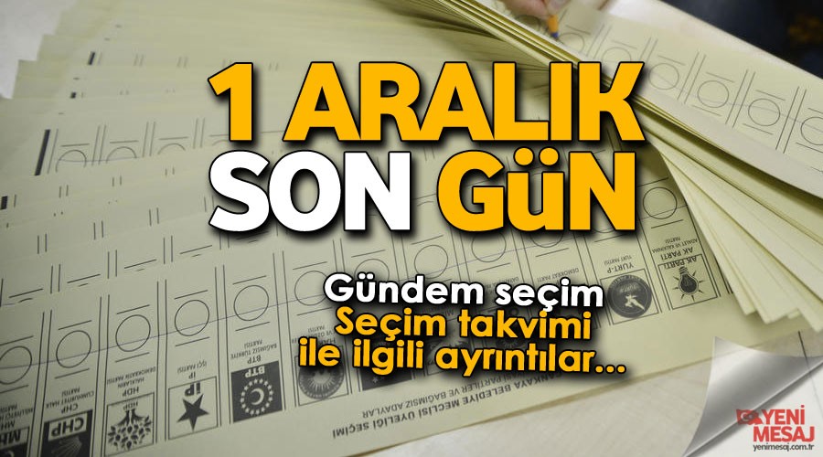 Yerel seçimler için aday yarışı