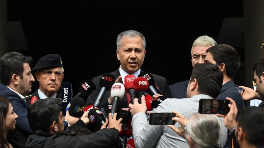 Yerlikaya'dan sald�r�ya dair �arp�c� a��klamalar