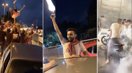 Yine dehşete düşüren görüntüler