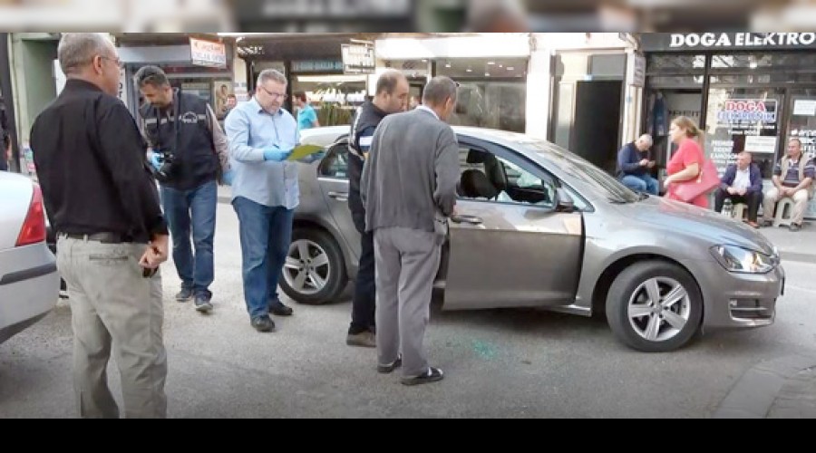 Yoldan geçenlerin üzerine kurşun yağdı
