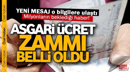 2019 Asgari ücreti belli oldu