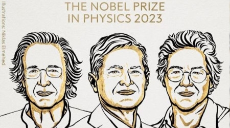 2023 Nobel Fizik Ödülü üç bilim insanına verildi