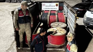 6 milyon TL değerindeki elektrik kablosu çalmışlar